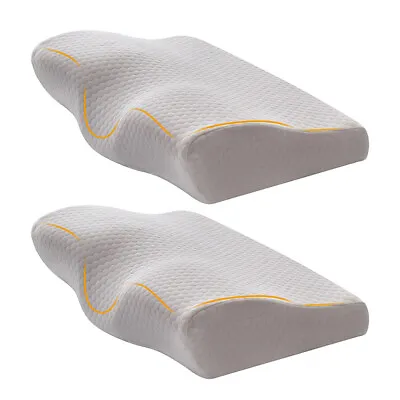 Orthopedic Neck Pillow Contour Memory Foam Pillow For Side Sleepers Pain Relief • $16.19