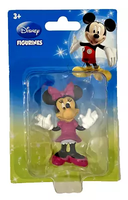 MINNIE MOUSE Disney 2 3/8  Inch Figure Cake Topper Figurine • $12.99