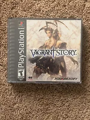 $110.99 • Buy Vagrant Story PlayStation 1 Complete Black Label PS1 W/ Collectors CD Registrati