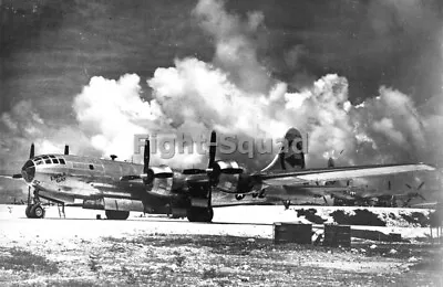 WW2 Picture Photo US Bomber B-29 Enola Gay Mariana ISL Before Atomic Attack 3504 • $5.95