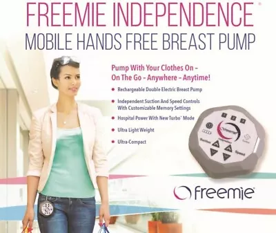 Freemie Independence Mobile Single Or Double Electric Breast Pump - Open Box • $42.95