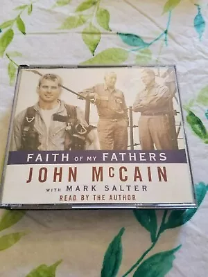 John McCain- Faith Of My Fathers W/ Mark Salter- 4 CD's Audiobooks On CD • $24.99