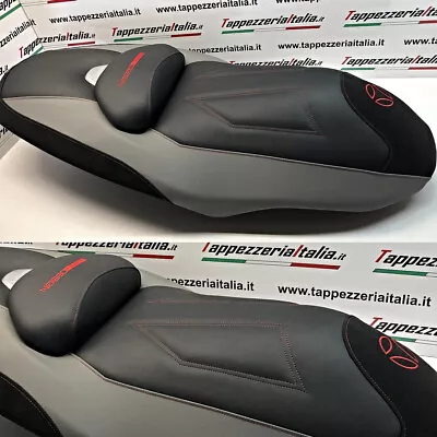 Yamaha Xmax 400 2013-2018 Tappezzeria Italia Comfort Foam Seat Cover Momo Design • $309.89