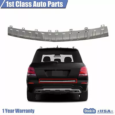 Rear Bumper Chrome Guard Foot Plate Cover For 2010-14 Mercedes-Benz GLK350 • $53.18