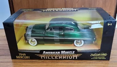 Ertl Collectibles 1:18 Scale American Muscle Millennium 1949 Mercury  Green Rare • $45