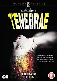 Tenebrae (DVD Full Uncut Version) NEW AND SEALED UK REGION 2 Dario Argento • £6.99