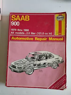 Haynes Repair Manual 84010 Saab 900 1979 Thru 1988 • $6