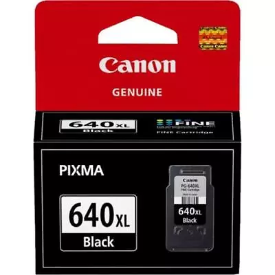 Canon PG640XL Ink Cartridge Black - High Yield 400 Pages For Canon PIXMA • $57.29