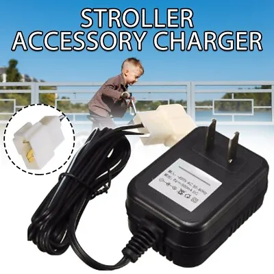 £5.51 • Buy 6V Kids Ride On Cars Battery Charger Toy Car Bike Scooter Buggy Charging Adapter