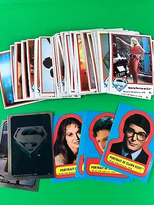 1978 DC Comics Superman  The Movie  Trading Cards - Series #1 (Finish Your Set) • $1.75
