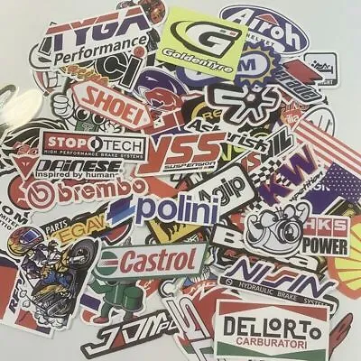 100PCS JDM Stickers Pack Car Motorcycle Racing Motocross Helmet Vinyl Decals Lot • $8.99