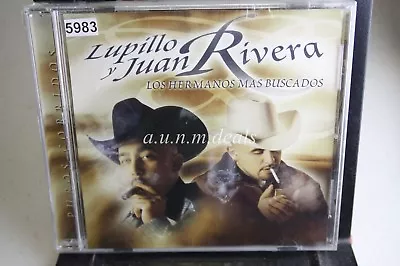 Lupillo Y Juan Rivera Los Hermanos Mas Buscados  Music CD (NEW) • $24