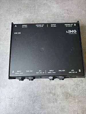 IMG Stage Line - DIB-102 - 2 Channel DI Box - Used • £34.95