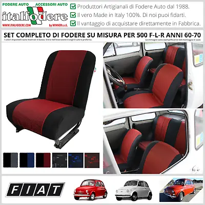 Fodere Complete FIAT 500L Coprisedili Foderine Vari Colori