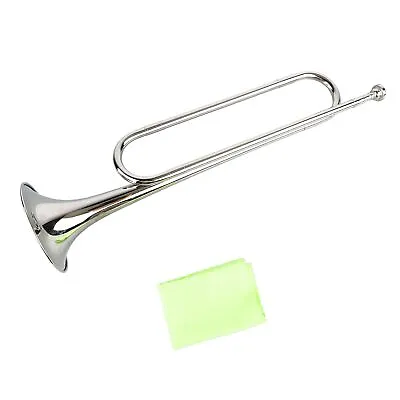 B Flat Bugle Brass Retro Standard Trumpet Musical Instrument For School Band BOO • $37.45