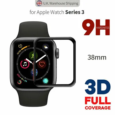 £3.88 • Buy Apple Watch Screen Protector Tempered Glass Series 8 7 6 SE 5 4 40 41 44mm 45mm