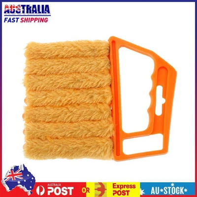 $10.19 • Buy Window Blind Cleaning Brush Air Conditioner Shutter Dust Cleaner (Yellow 1)