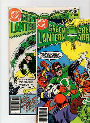 Green Lantern/Green Arrow #107 & #108 (Marvel Comics 1978) • $17.95