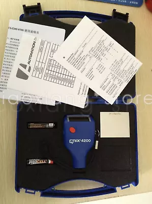 QNIX4200  Coating Thickness Gauge Paint Film Thickness Gauge Magnetic Testing • $1799