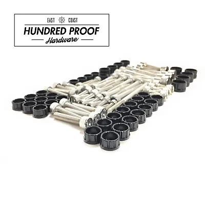 HUNDRED PROOF HARDWARE B Series Engine Bolt Kit B16a B18c B20 LS GSR ITR [Black] • $199