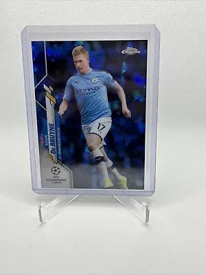 2019-20 Topps Chrome Sapphire - KEVIN DE BRUYNE - Champions League UEFA Man City • $2.41