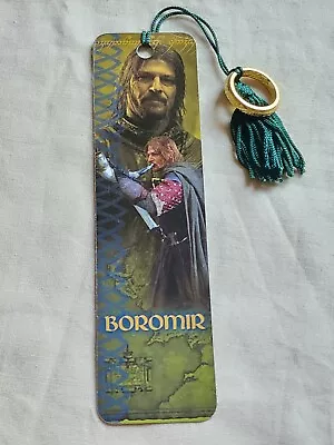 Boromir Lord Of The Rings Bookmark With ONE RING OF POWER Sean Bean • £11.57