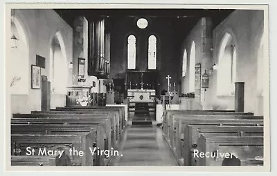 £2.99 • Buy St Mary The Virgin Reculver Hillborough, Scrivens Herne Bay RPPC 452H