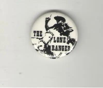 $3.83 • Buy The Lone Ranger Pin Riding Silver HORSE Pinback Cowboy Western Mask