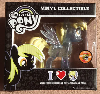 SDCC 2013 Funko My Little Pony Derpy Hooves Clear Glitter Exclusive Vinyl MLP • $79