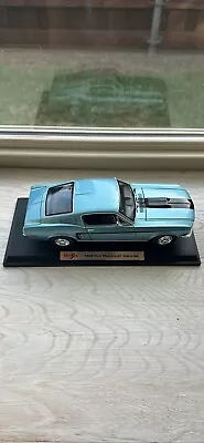 1:18 1968 Blue Ford Mustang Cobra Jet  Model Car • $20