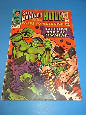 $6.50 • Buy Tales To Astonish #79 Silver Age Hulk Vs Hercules Key Solid VG