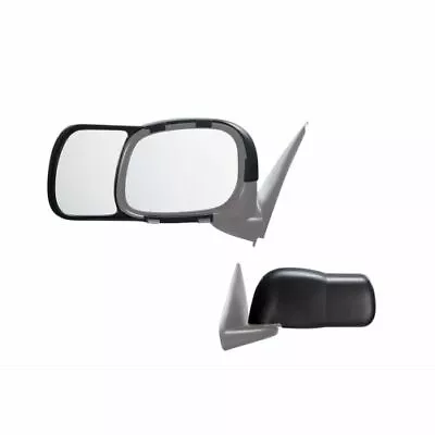 K-Source 80700 Towing Mirrors Snap-On Flat Manual Black Pair For Dodge NEW • $73.90