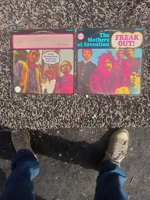 FRANK ZAPPA'S FIRST ALBUM The Mothers Of  Invention FREAK OUT  1966 Double Album • $9.50