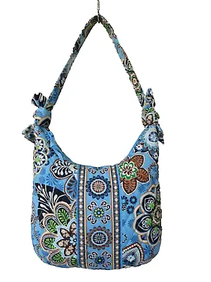 Vera Bradley BALI BLUE Shoulder Hobo Bag Purse Handbag • $17.09