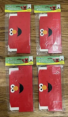 Sesame Street Elmo Favor Boxes 24 Birthday Party Supplies Treat Box Treat Bag • $16.15