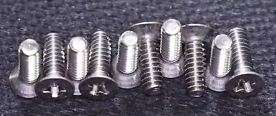 Lot Of 10 MS24693-C27 MIL Machine Screw 6-32 7/16  Phillips Flat Head Stainless • $3.80