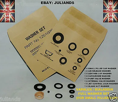 Vapalux Service Kit Bialaddin Lamp  Bialaddin Lamp Washer Kit 310 315 320t10 • $7.90