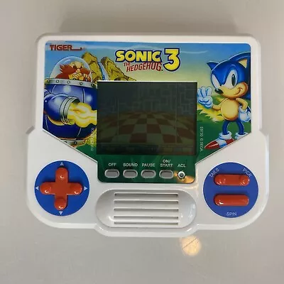 Tiger Sonic The Hedgehog 3 Video Game 2020 Handheld LCD Hasbro Works Great • £19.99