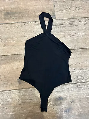 £4 • Buy ASOS Halter Neck Body Black Size UK10