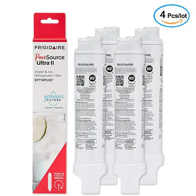 4 Pack Frigidaire EPTWFU01 Pure Source Ultra II Refrigerator Water Filter New US • $40.88