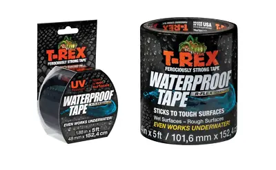 T-Rex Waterproof Wet Pool Water Leak Repair Tape Thick High Temperature Black  • £20.99