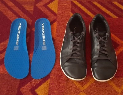 £39 • Buy Vivobarefoot Mens Geo Court Trainers Leather 11.5 UK 46 EU 