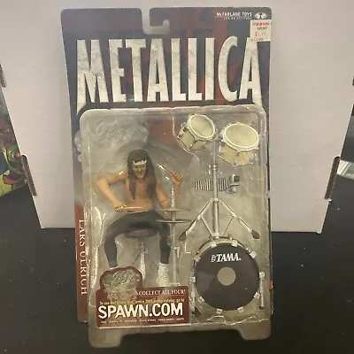 2001 McFarlane Metallica Harvesters Of Sorrow Lars Ulrich Action Figure • $50