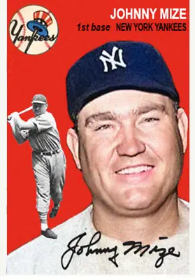 LJACards 1954 Style Baseball Trading Cards NOVELTY ACEO (U-Pick) • $4.79