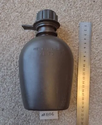 M1106 - Original Dutch Army Military Water Bottle - 1970 - Netherlands  • £5