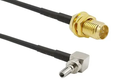 £4.95 • Buy RP SMA Female To CRC9 Male Right Angle Pigtail Cable HuaWei 
