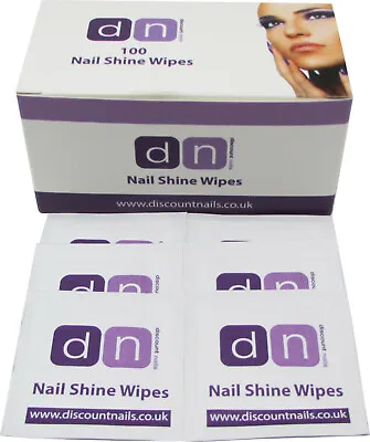 £3.45 • Buy Discount UV Gel Cleanser Wipes Prep Wipe Alcohol Gel Polish Nail Wrap No Residue