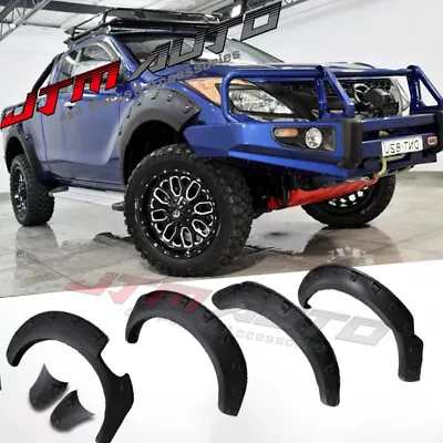 Wrinkle Fender Flares Wheel Arch For Mazda BT50 BT-50 Freestyle Cab 2012-2018 • $314.10