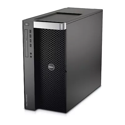 Dell T7600 Workstation 2x Intel Xeon 4-Core 64GB RAM 512GB SSD 2TB HDD GTX 1060 • £383.45