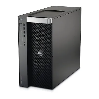 Dell T7600 Workstation 2x Intel Xeon 4-Core 64GB RAM 512GB SSD 6TB HDD AMD V7900 • £383.45